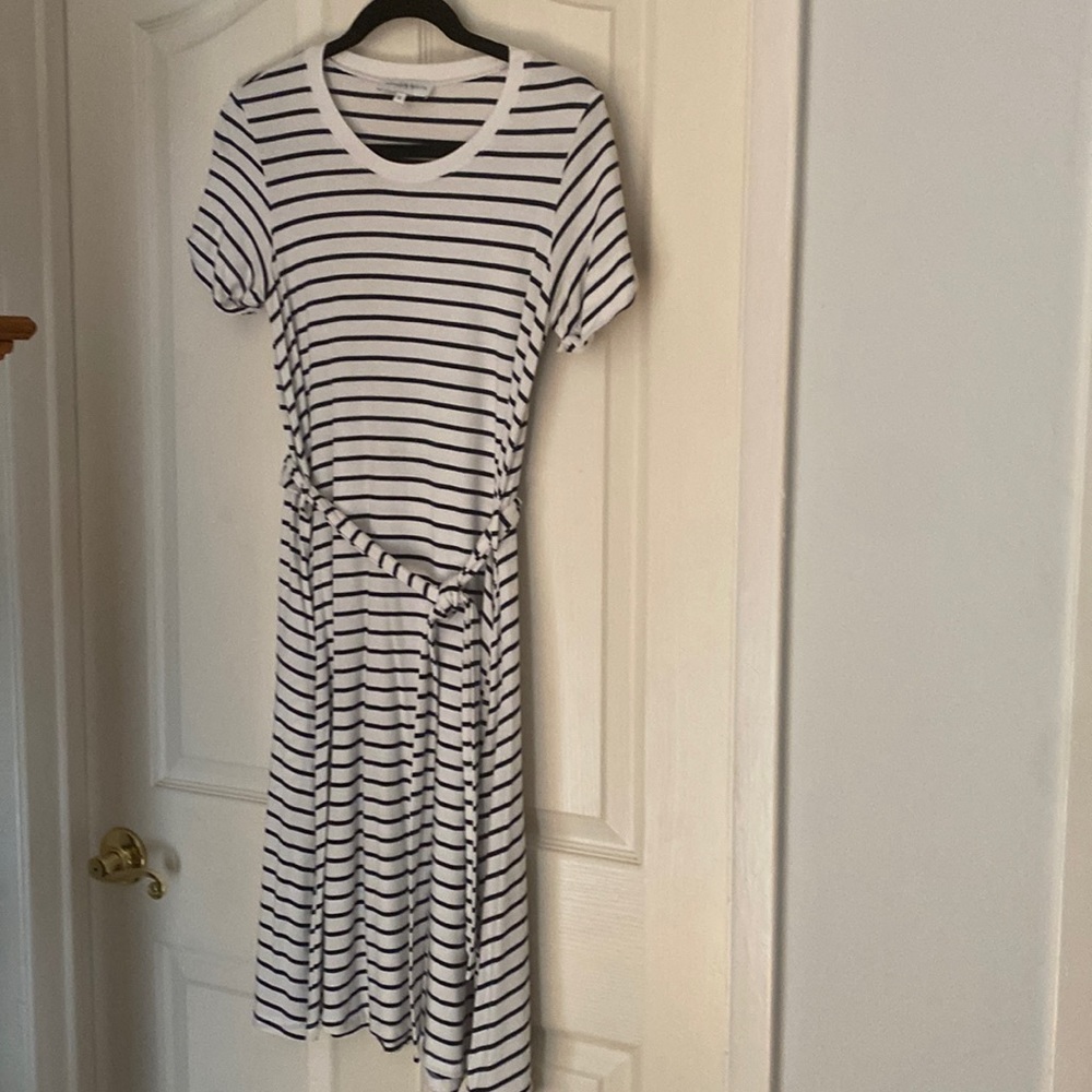 Merrick White T shirt Dress